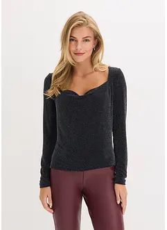 Top s výstřihem zv. voda, bonprix