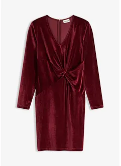 Minišaty z lesklého sametu, bonprix