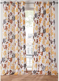 Záclona s recyklovaným polyesterem (1 ks), bonprix