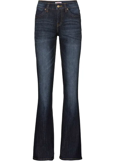Pohodlné strečové džíny, Bootcut, Mid Waist