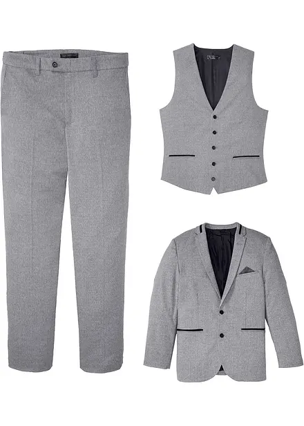 Oblek s vestou Regular Fit (3dílná sada)