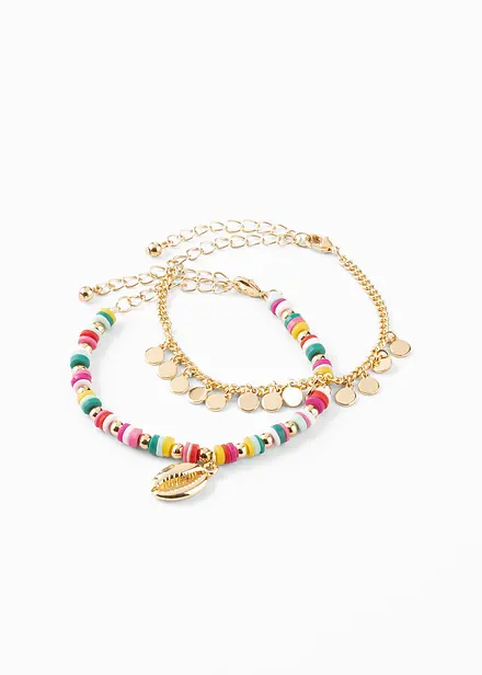 Řetízek na nohu (2 ks)