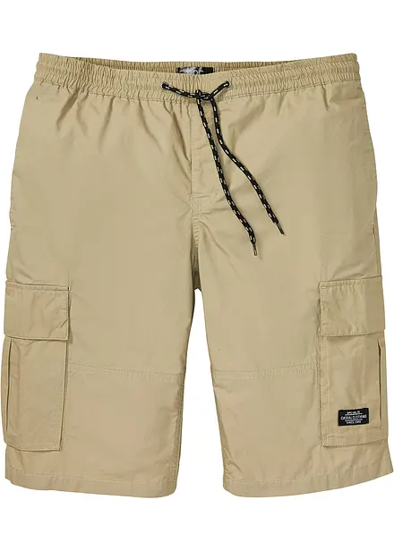 Cargo bermudy bez zapínání, Regular Fit