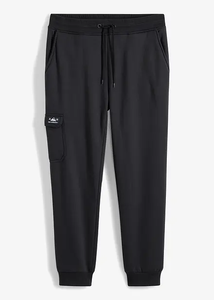 Jeggings kalhoty s cargo kapsami a medvídkovou podšívkou