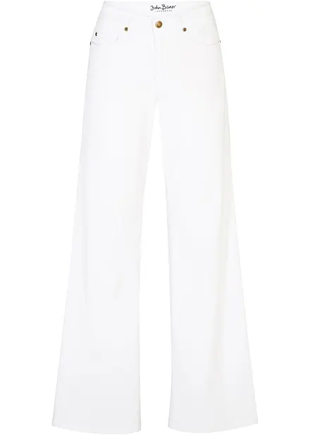 Strečové džíny Wide Leg, Mid Waist