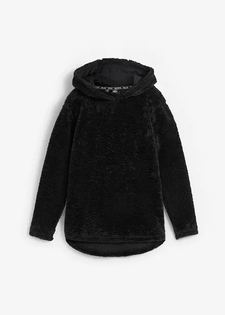 Dlouhý flísový svetr Oversized