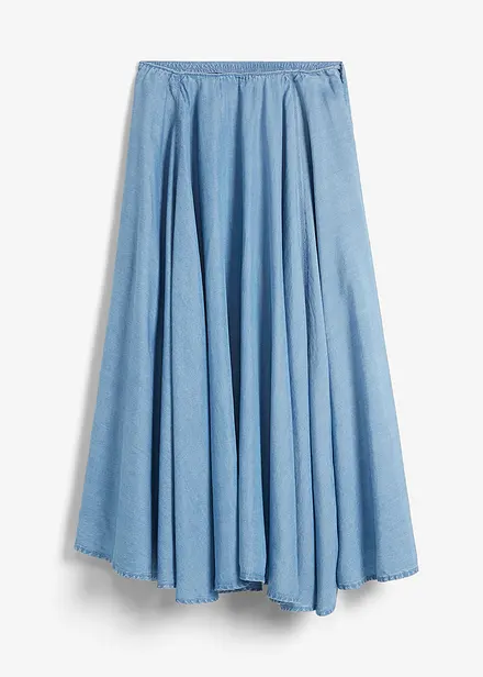 Džínová sukně s pohodlným pasem, High Waist