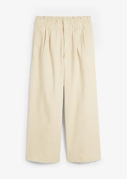 Džíny Wide Leg, High Waist s pohodlným pasem