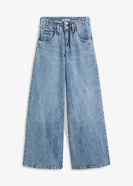Džíny Wide Leg, High Waist
