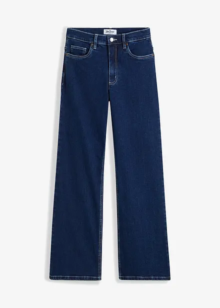 Džíny z organické bavlny Wide Leg High Waist