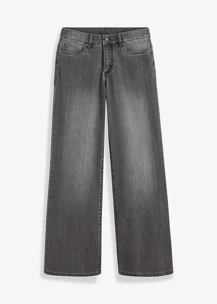 Strečové džíny Wide Leg, Mid Waist