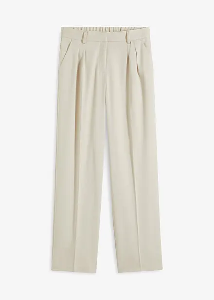 Kalhoty se sklady v pase, Tapered