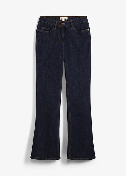 Strečové džíny Bootcut, Mid Waist