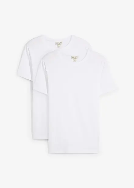 Tričko z čisté organické bavlny, Slim Fit (2 ks v balení)