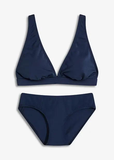 Bikiny z lesklého materiálu (2dílná souprava)