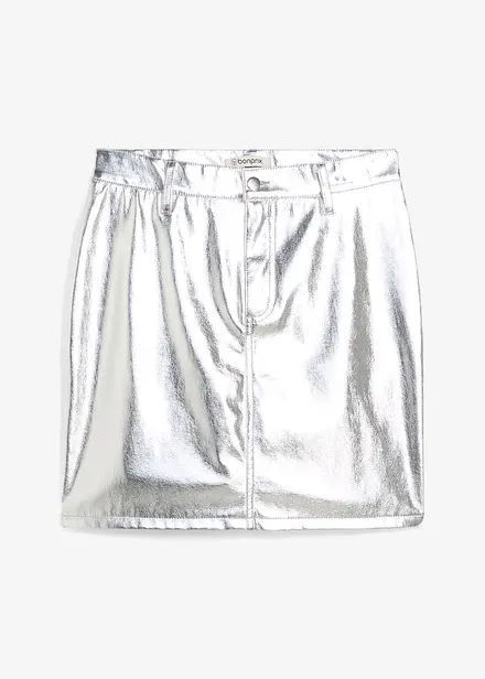Minisukně s metalickým vzhledem