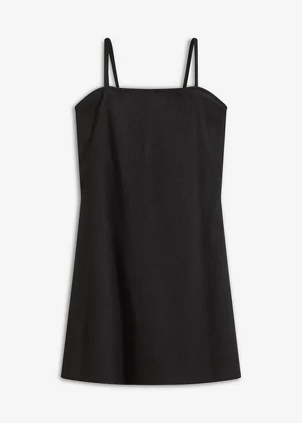 Žerzejové šaty s ozdobnou mašlí na zádech