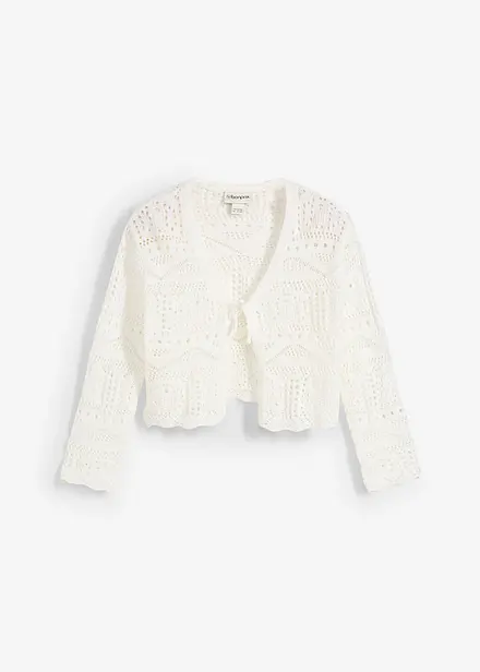 Bolerko s v&yacute;&scaron;ivkou a 3/4 ruk&aacute;vy