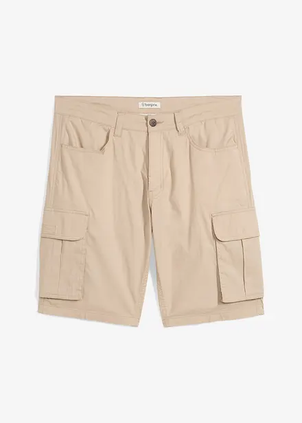 Strečové cargo bermudy, Regular Fit