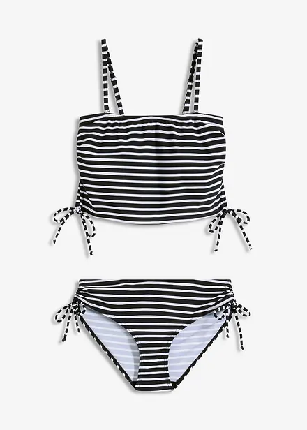 Bandeau bikiny s odnímatelnými ramínky (2dílná souprava)