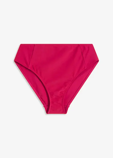 Bikinové kalhotky s vysokým pasem a vysoko vykrojeným střihem