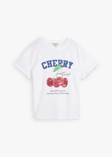 Tričko z čisté organické bavlny, s potiskem