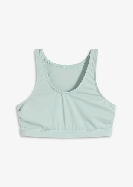 Bikinový podprsenkový top s nastavitelným pásem pod prsy