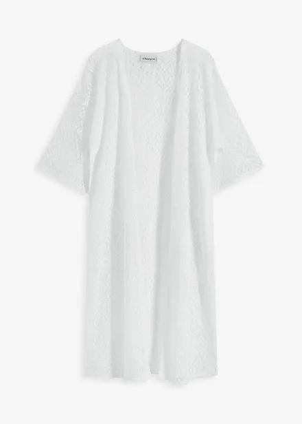 Průhledné plážové kimono