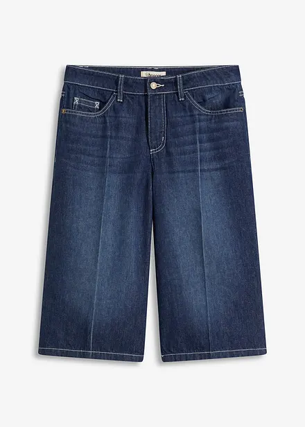 Džínové bermudy Mid Waist, Low Stretch