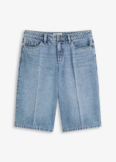 Džínové bermudy Mid Waist, Low Stretch
