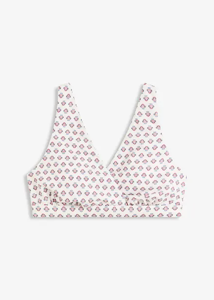 Bikinový top s výstřihem do V