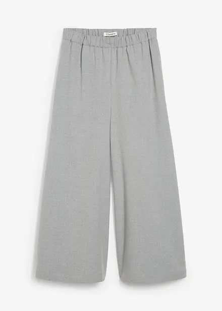 Culotte kalhoty s vlněným vzhledem