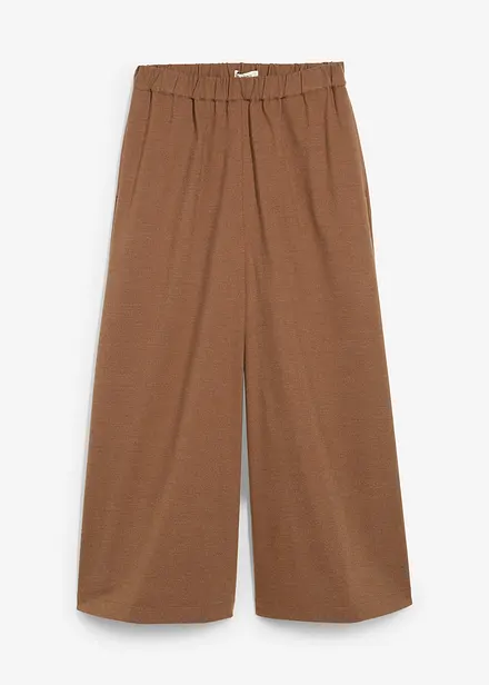 Culotte kalhoty s vlněným vzhledem