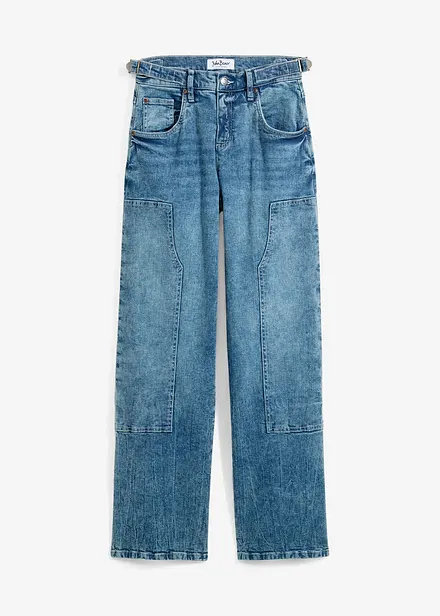 Džíny Wide Leg, Mid Waist