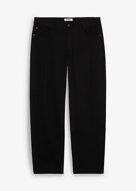 Keprové kalhoty s pohodlným pasem, Relaxed Fit, Straight