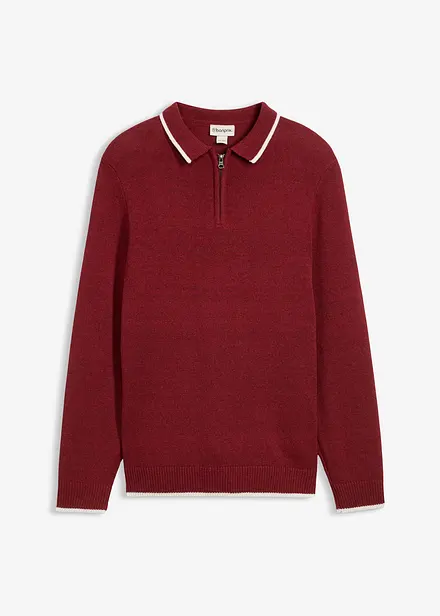 Pólo svetr s recyklovanou bavlnou