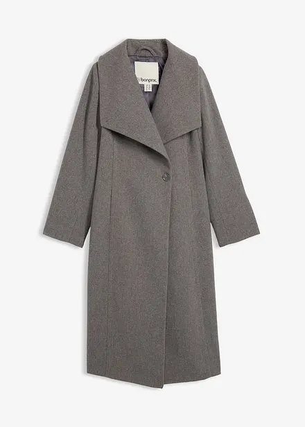 Kabát z imitace vlny