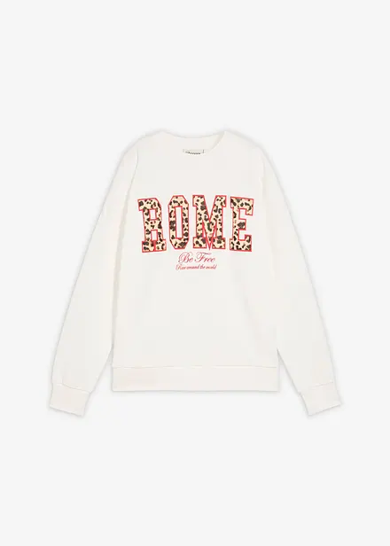 Oversize mikina z čisté organické bavlny