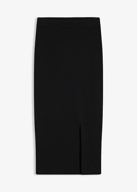 Sukně z jemné pleteniny z měkké viskózové směsi