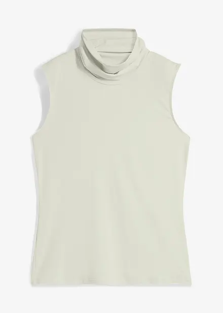 Top s rolákovým límcem, z elastického polyamidového materiálu