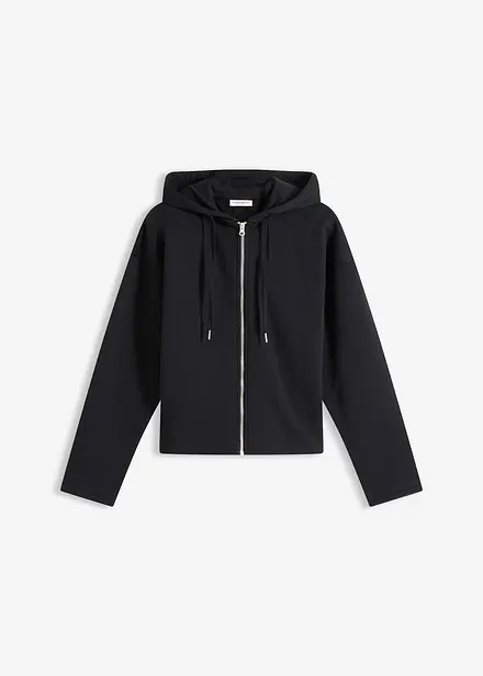 Mikina na zap&iacute;n&aacute;n&iacute;, z čist&eacute; organick&eacute; bavlny