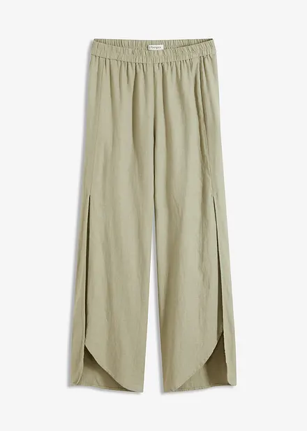 Lněn&eacute; kalhoty