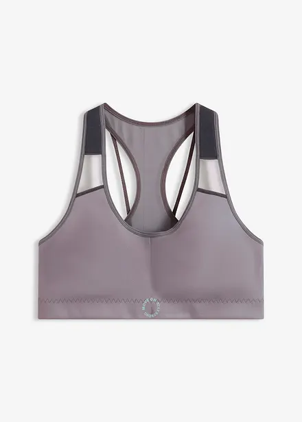 Sportovn&iacute; podprsenka se středn&iacute; oporou a lehk&yacute;m leskem