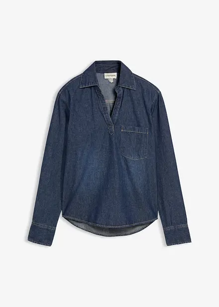 Dž&iacute;nov&aacute; tunika s čistou organickou bavlnou