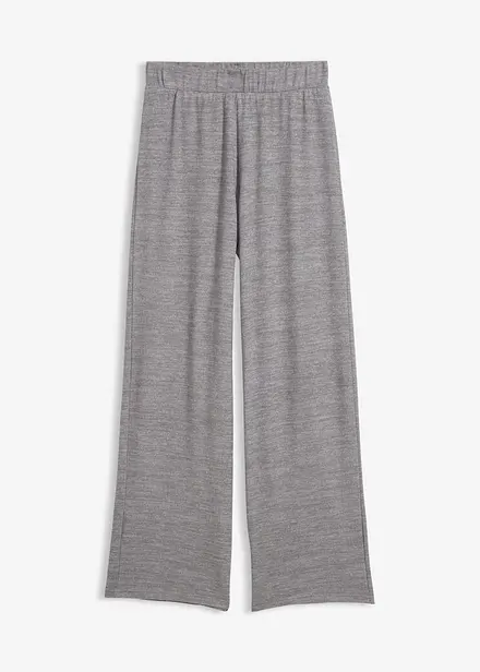 Žerzejov&eacute; kalhoty se vzhledem pleteniny