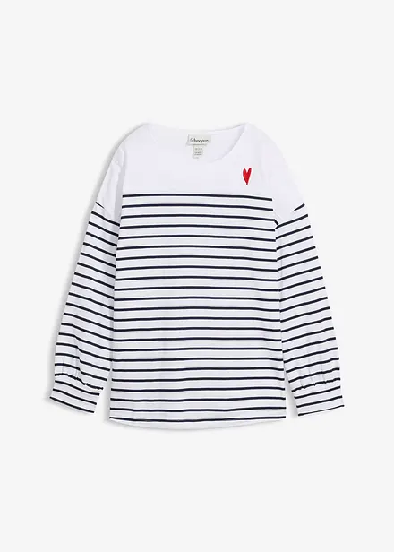 Tričko s dlouh&yacute;m ruk&aacute;vem, z čist&eacute; organick&eacute; bavlny