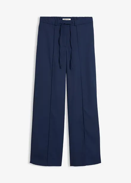 Kalhoty s rovn&yacute;m střihem a pohodln&yacute;m pasem