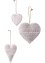 Závěsná dekorace Srdce (3dílná souprava), bpc living bonprix collection