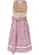 Dirndl se zástěrou, délka ke kolenům, bonprix