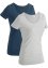 Dlouhé sportovní tričko s bavlnou (2 ks), bpc bonprix collection